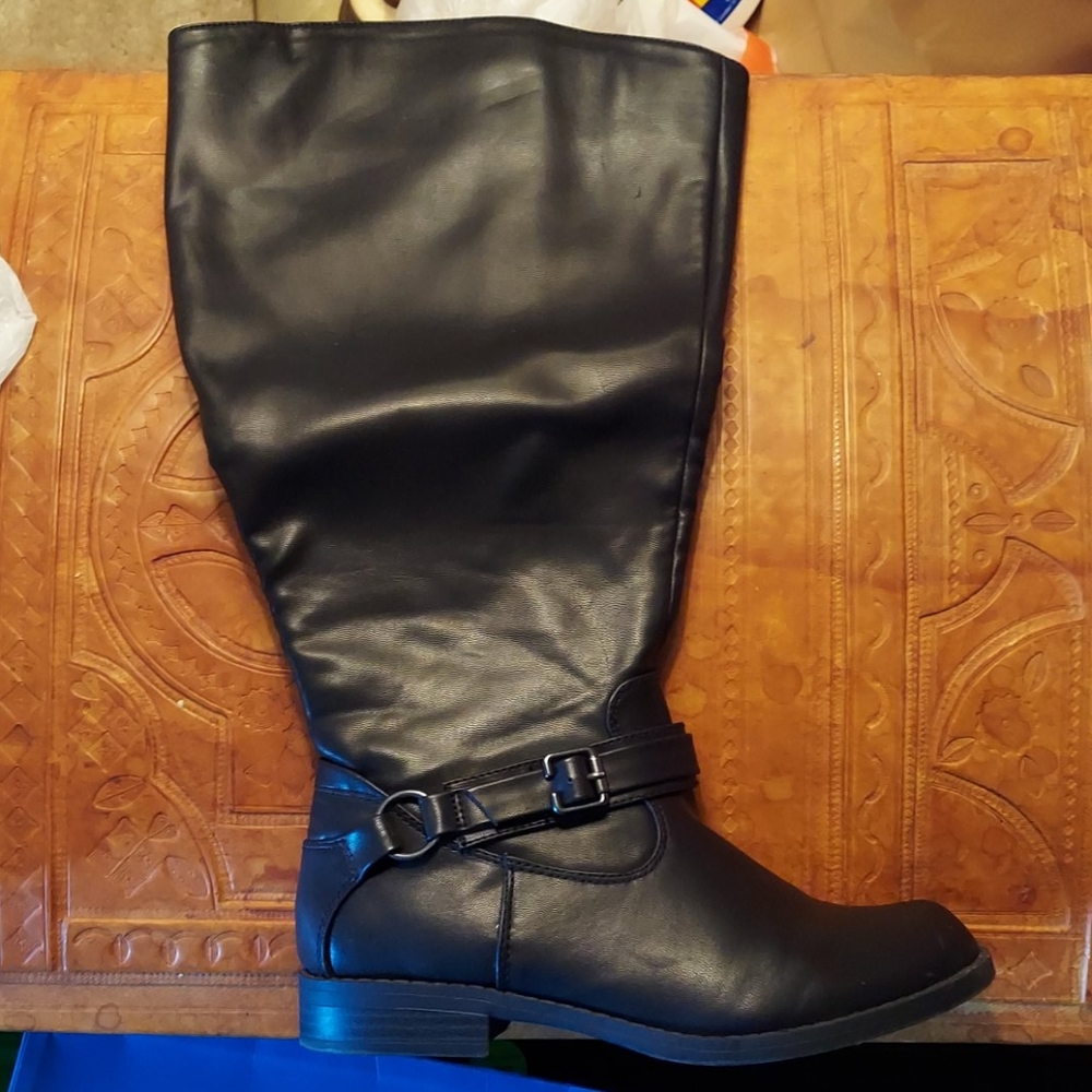 COPY - Boots Easy Street plus Plus Wide Calf 7W N…